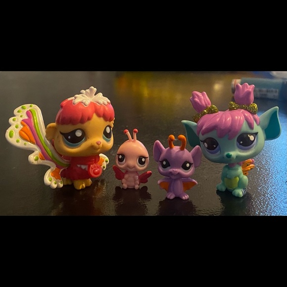 Littlest Pet Shop Fairies LPS bundle of 4 - Picture 4 of 11